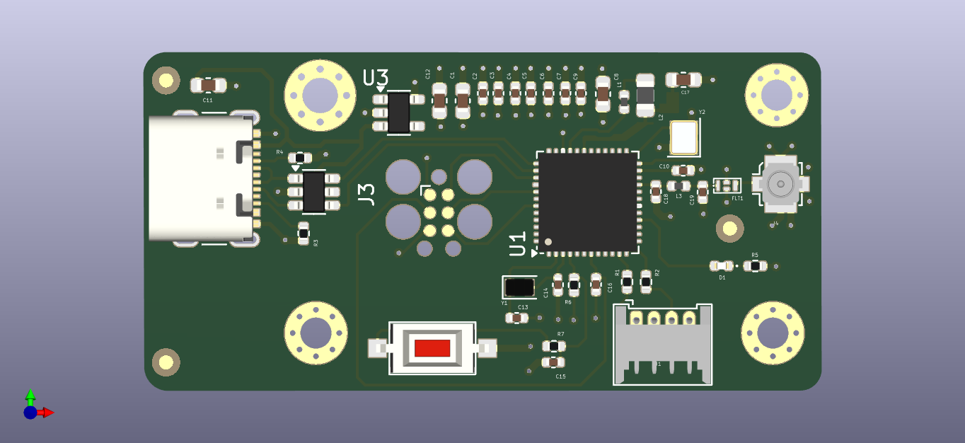 KiCad 9.0 STM32 Bluetooth Hardware Design 